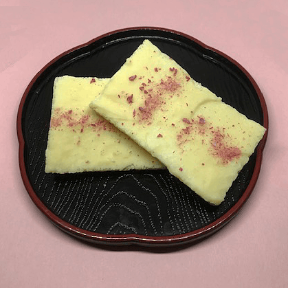 御菓子司福屋の公式サイトに掲載された桜ラスク